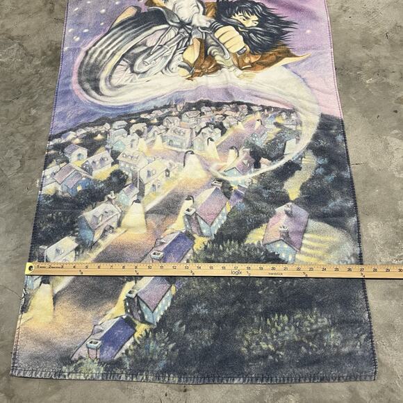Rare Vintage Harry Potter Sorcerer’s Stone Towel 2000 Harry Hagrid Flying 27x53 - Picture 3 of 7